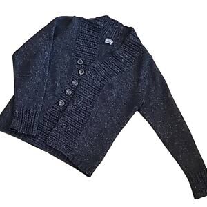ROYAL ROBBINS Charcoal Melange Acrylic/Wool Blend Sweater L